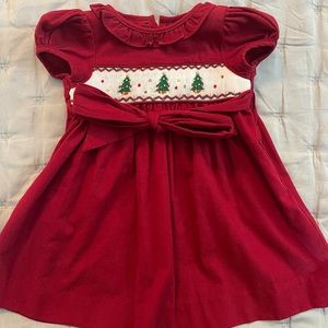 Edgehill Collection Christmas Dress 9 month